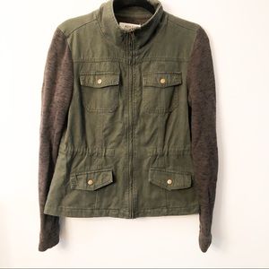 Ashley by 26 International Green Utility Jacket